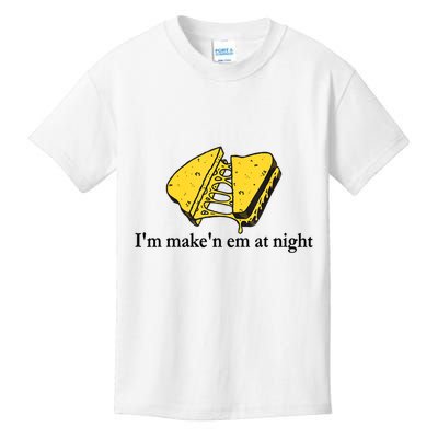 IM MakeN Em At Night Cheese Sandwich Kids T-Shirt