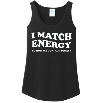 I Match Energy Ladies Essential Tank