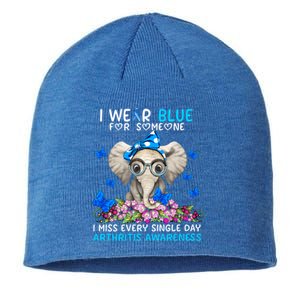 I Miss Every Single Day Arthritis Awareness Funny Gift Sustainable Beanie