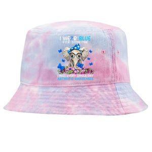 I Miss Every Single Day Arthritis Awareness Funny Gift Tie-Dyed Bucket Hat