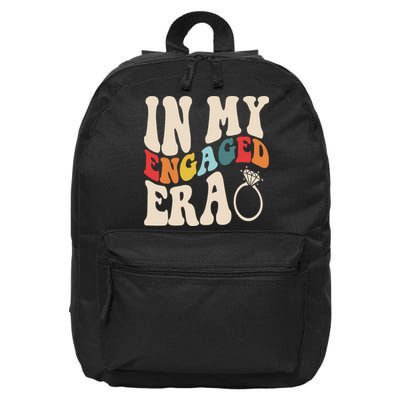 In My Engaged Era Cute Proposal Gift 16 in Basic Backpack