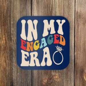 In My Engaged Era Cute Proposal Gift Coaster