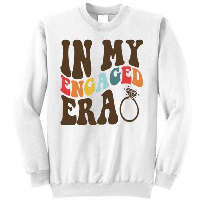 In My Engaged Era Cute Proposal Gift Sweatshirt