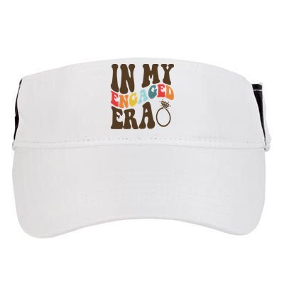 In My Engaged Era Cute Proposal Gift Adult Drive Performance Visor