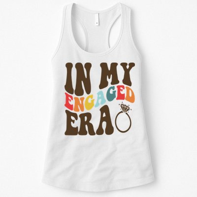 In My Engaged Era Cute Proposal Gift Womens Tank Top