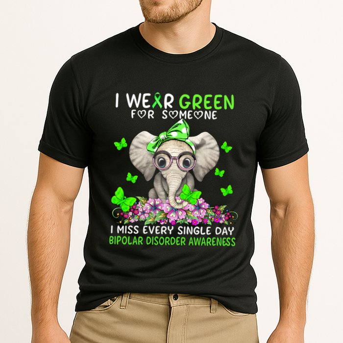 I Miss Every Single Day Bipolar Disorder Awareness Funny Gift Cooling Performance Crew T-Shirt