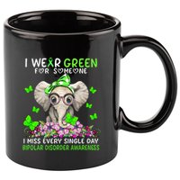 I Miss Every Single Day Bipolar Disorder Awareness Funny Gift 11oz C Handle Ceramic Mug