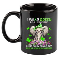 I Miss Every Single Day Bipolar Disorder Awareness Funny Gift 11oz C Handle Ceramic Mug