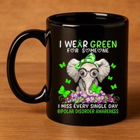 I Miss Every Single Day Bipolar Disorder Awareness Funny Gift 11oz C Handle Ceramic Mug