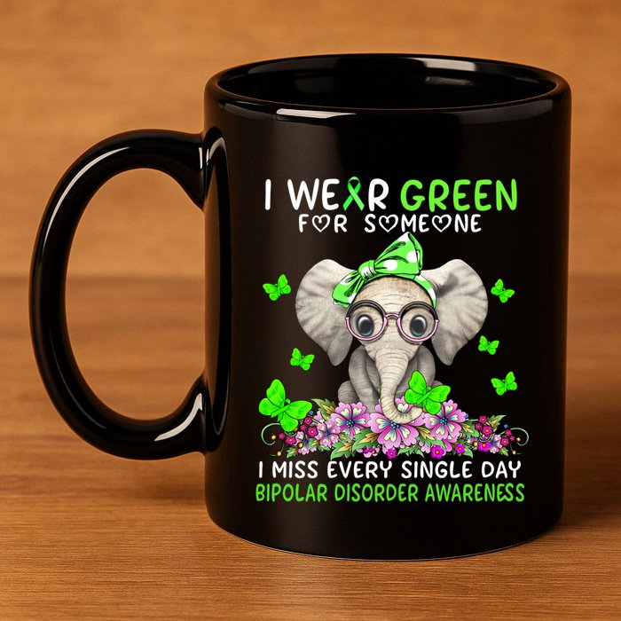 I Miss Every Single Day Bipolar Disorder Awareness Funny Gift 11oz C Handle Ceramic Mug