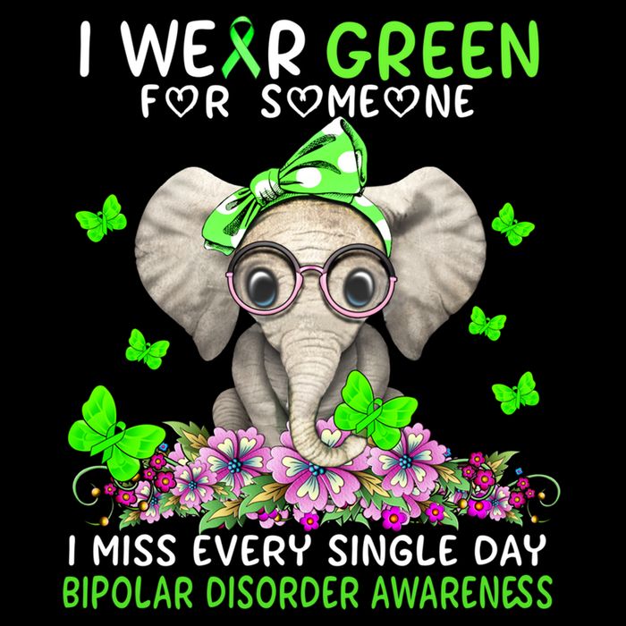 I Miss Every Single Day Bipolar Disorder Awareness Funny Gift Drawstring Bag