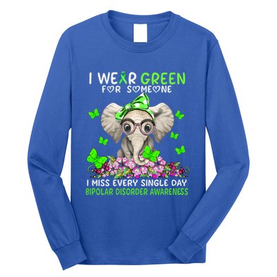 I Miss Every Single Day Bipolar Disorder Awareness Funny Gift Long Sleeve Shirt