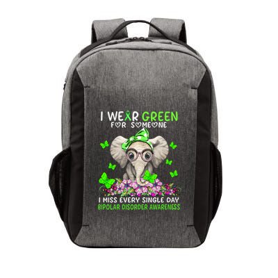 I Miss Every Single Day Bipolar Disorder Awareness Funny Gift Vector Backpack