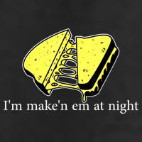 IM MakeN Em At Night Cheese Sandwich Beanie