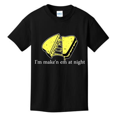 IM MakeN Em At Night Cheese Sandwich Kids T-Shirt