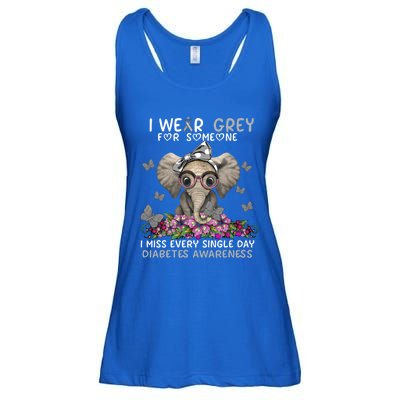 I Miss Every Single Day Diabetes Awareness Great Gift Ladies Essential Flowy Tank