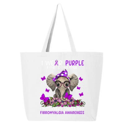 I Miss Every Single Day Fibromyalgia Awareness Gift 25L Jumbo Tote