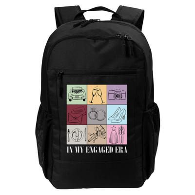 In My Engaged Era Retro Bride Wedding Engagement Daily Commute Backpack