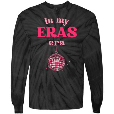 In My Eras Era TS Lover Bejeweled Trending Gift Idea Outfit Tie-Dye Long Sleeve Shirt