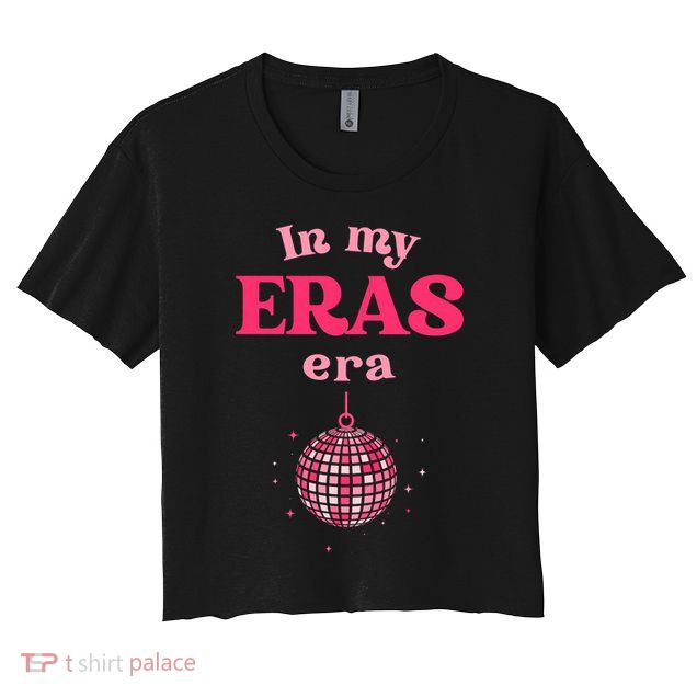 In My Eras Era TS Lover Bejeweled Trending Gift Idea Outfit Crop Top