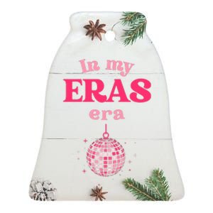 In My Eras Era TS Lover Bejeweled Trending Gift Idea Outfit Ceramic Bell Ornament