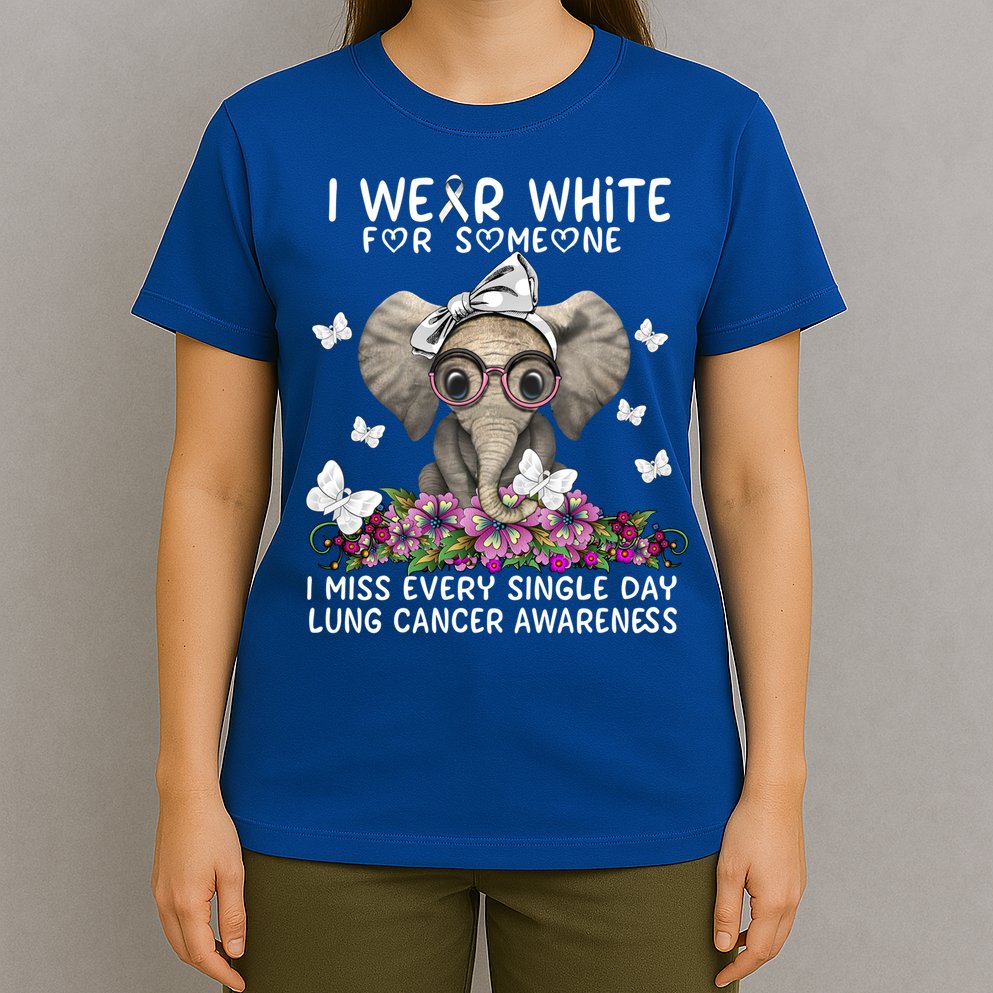 I Miss Every Single Day Lung Cancer Awareness Gift T-Shirt