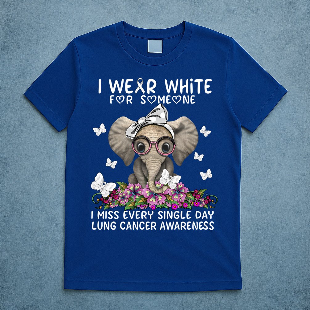 I Miss Every Single Day Lung Cancer Awareness Gift T-Shirt