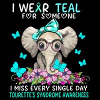 I Miss Every Single Day Tourette's Syndrome Awareness Gift Cooling Performance Crew T-Shirt