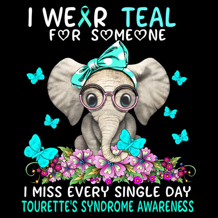 I Miss Every Single Day Tourette's Syndrome Awareness Gift Cooling Performance Crew T-Shirt