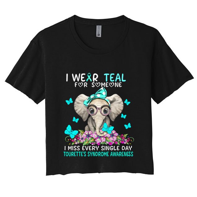I Miss Every Single Day Tourette's Syndrome Awareness Gift Crop Top