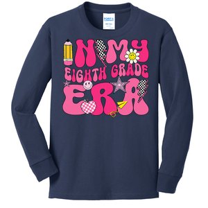 In My Eighth Grade Era 8th Grade Teacher Student Boy Girl Gift Kids Long Sleeve Shirt