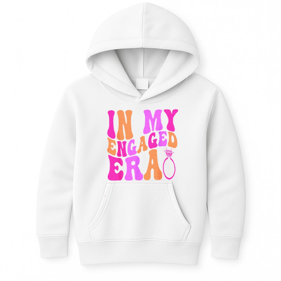 In My Engaged Era Kids Hoodie