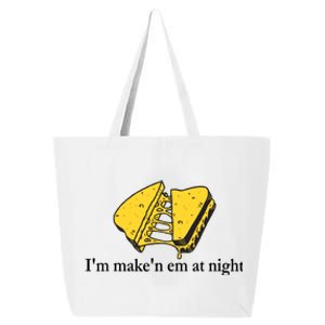 IM MakeN Em At Night Cheese Sandwich Design 25L Jumbo Tote