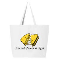 IM MakeN Em At Night Cheese Sandwich Design 25L Jumbo Tote