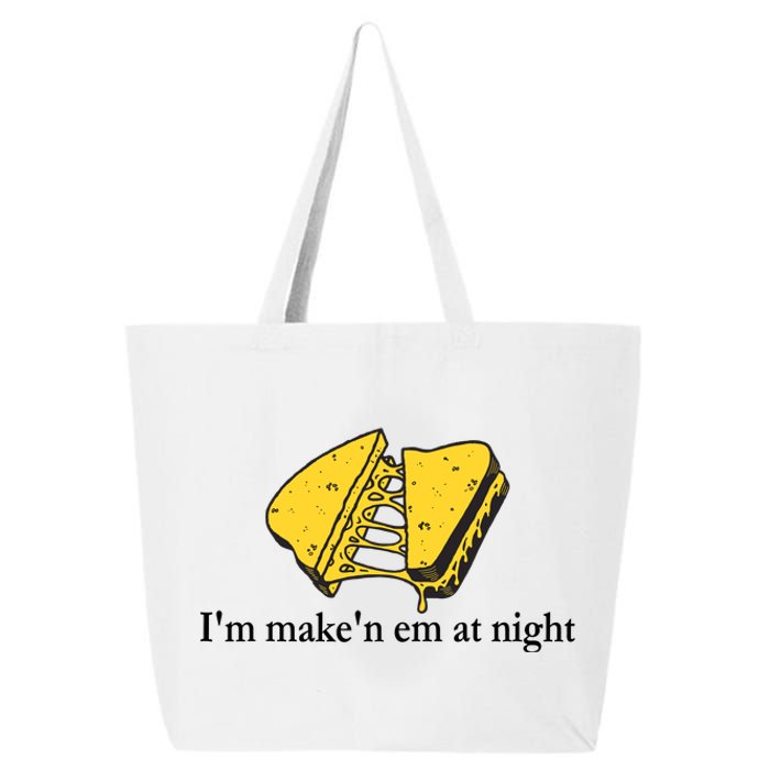 IM MakeN Em At Night Cheese Sandwich Design 25L Jumbo Tote