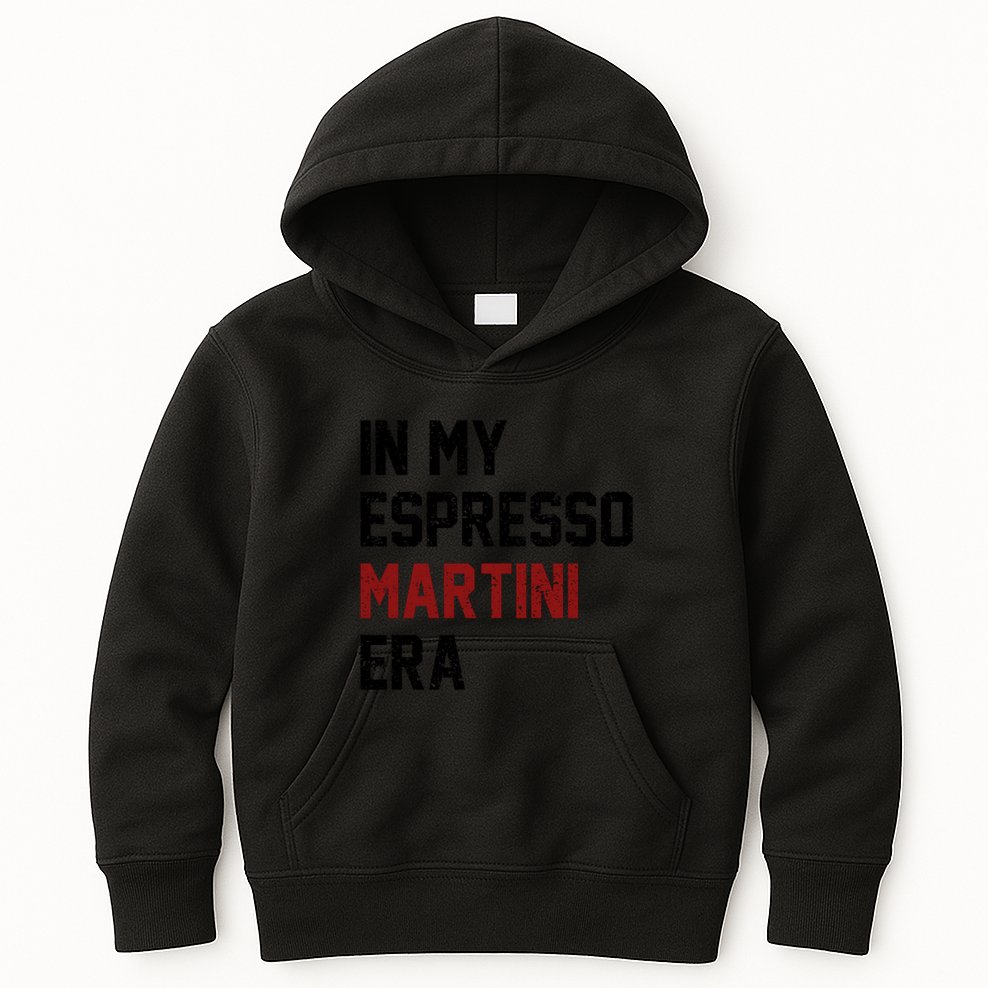 In My Espresso Martini Era Coffee Lovers Kids Hoodie