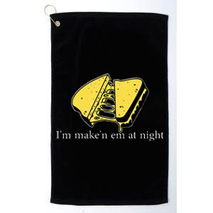 IM MakeN Em At Night Cheese Sandwich Platinum Collection Golf Towel