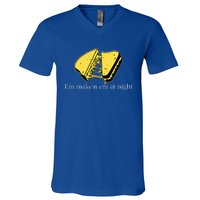 IM MakeN Em At Night Cheese Sandwich V-Neck T-Shirt