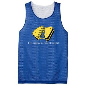 IM MakeN Em At Night Cheese Sandwich Mesh Reversible Basketball Jersey Tank