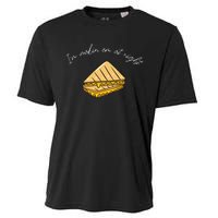 IM MakeN Em At Night Meme Grilled Cheese Sandwich Funny Cooling Performance Crew T-Shirt