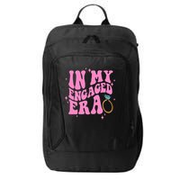 In My Engaged Era Groovy Bride Bachelorette Party Bridesmaid  City Backpack