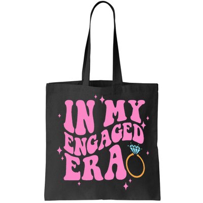 In My Engaged Era Groovy Bride Bachelorette Party Bridesmaid  Bag
