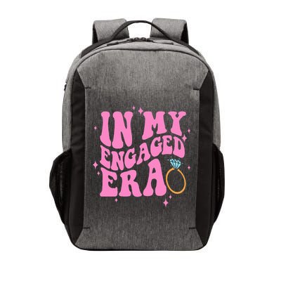 In My Engaged Era Groovy Bride Bachelorette Party Bridesmaid  Vector Backpack