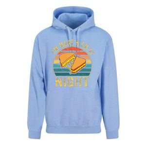 Im Making Em At Night Meme Grilled Cheese Sandwich Fast Food Unisex Surf Hoodie