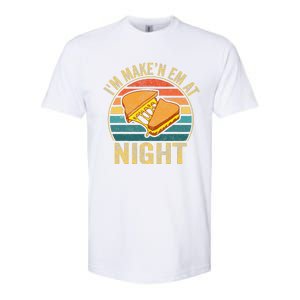 Im Making Em At Night Meme Grilled Cheese Sandwich Fast Food Softstyle CVC T-Shirt