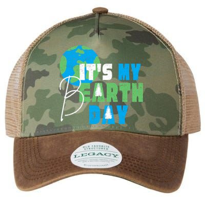 ItS My Earth Day Birthday April 22nd Environmental Advocate Legacy Tie Dye Trucker Hat