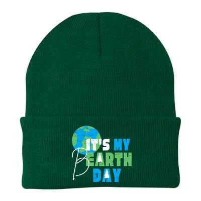 ItS My Earth Day Birthday April 22nd Environmental Advocate Knit Cap Winter Beanie