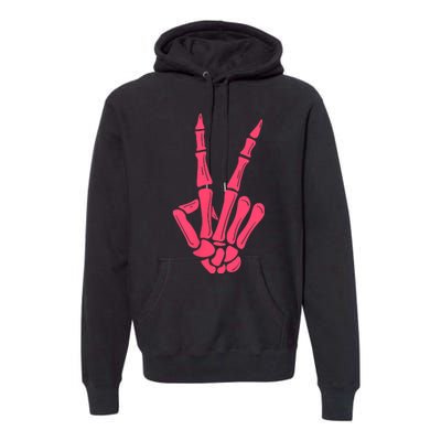 I Match Energy So How We Gone Act Today Funny Skeleton Hand Premium Hoodie