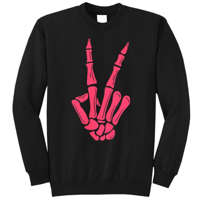 I Match Energy So How We Gone Act Today Funny Skeleton Hand Tall Sweatshirt