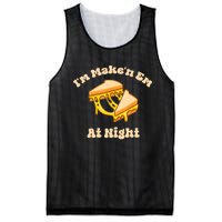 IM Makin Em At Night Meme Grilled Cheese Sandwich Fast Food Mesh Reversible Basketball Jersey Tank